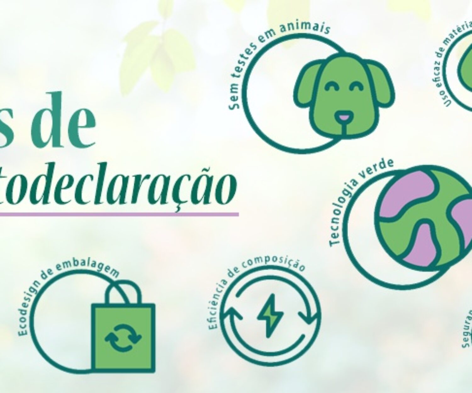 S COSMETICOS DO BEM - Selos de Autodeclaracao