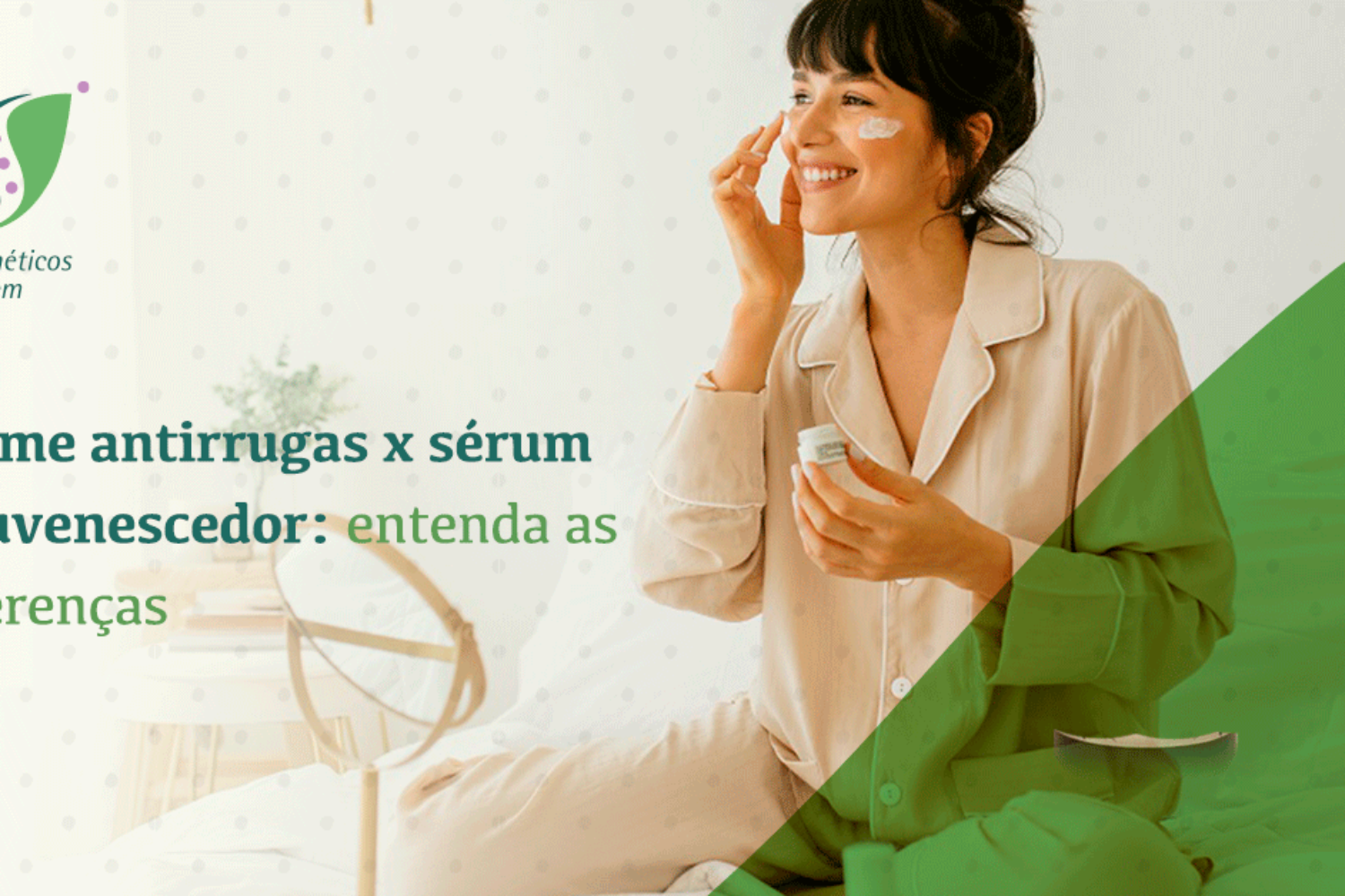 Creme antirrugas x Sérum rejuvenescedor