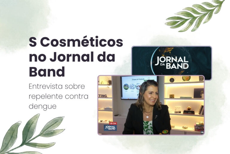 S COSM - Blog - Jornal da Band - Repelentes - Março 2024